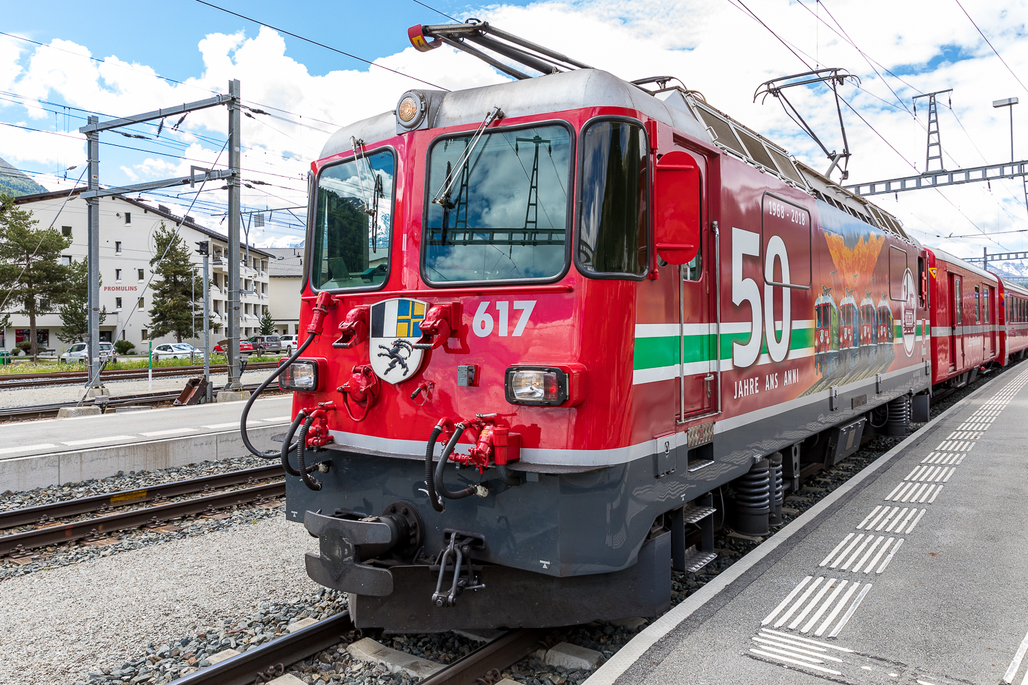 RhB Ge 4/4 II 617 LGB